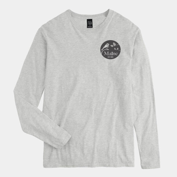 Left Chest Maine   - Unisex Perfect-T Long Sleeve T-Shirt Thumbnail