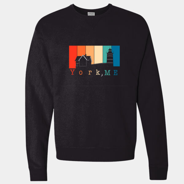 York, ME.   - Garment-Dyed Crewneck Sweatshirt Thumbnail